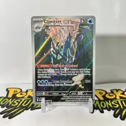 Clawitzer 141/132 - Illustration Rare Pokemon TCG Mega Evolution - NM - Image 1
