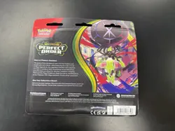 3-Pack Blister (Chikorita) Perfect Order ME03 Pokemon TCG In Hand BRAND NEW! - Image 5