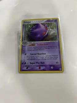 Pokemon TCG Gengar EX Legend Maker 5/92 2006 Rare Holo - Image 1
