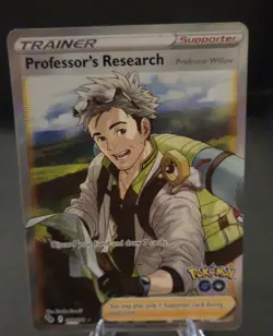 Professor's Research (Full Art) 078/078 Pokemon GO Holo - Image 1