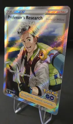 Professor's Research (Full Art) 078/078 Pokemon GO Holo - Image 2