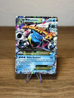 Pokemon M Blastoise EX 30/146 XY Rare Holo 2014 NM - Image 1