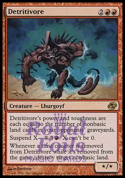 Detritivore 1x FOIL PLC MTG Planar Chaos Rare MINT red - Image 1