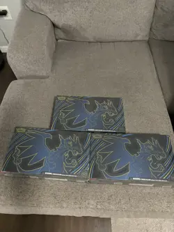 Pokemon TCG Phantasmal Flames Mega Charizard X EX UPC Lot of 3 new sealed - Image 2