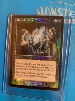 MTG Foil Buried Alive Odyssey - Image 1