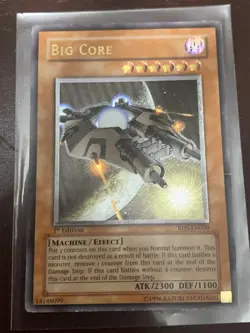 Yugioh! LP Big Core - RDS-EN030 - Ultimate Rare - 1st Edition Lightly Played, En - Image 1