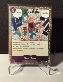 One Piece TCG - OP11 - 080 Gear Two Rare - Englisch - Image 1