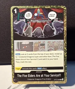 OP13-096 - The Five Elders Are at Your Service!!! (R) - One Piece TCG - ENG - Image 1
