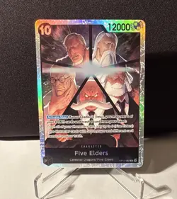 One Piece TCG ● OP13 082 ● SR ● Five Elders ● NM ● ENG - Image 1