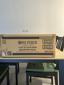 One Piece English OP11 A Fist Of Divine Speed Booster Pack Box Case Sealed - Image 1
