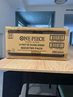 One Piece English OP11 A Fist Of Divine Speed Booster Pack Box Case Sealed - Image 4