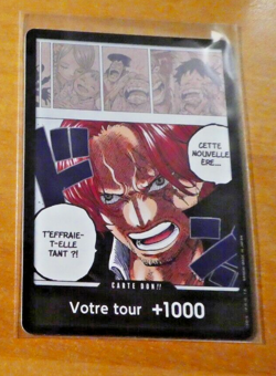 ONE PIECE CARD RARE HOLO GAME CARTE FRANCAISE DON OP09 SR FR NM - Image 1
