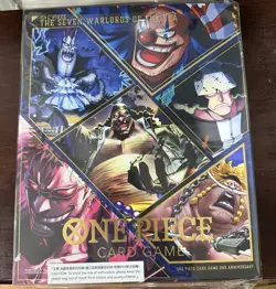 One Piece Card Game-Seven Warlords Of The Sea Binder ( No Promo Cards ) - Image 4