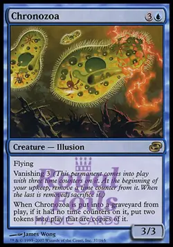 Chronozoa 1x FOIL PLC MTG Planar Chaos Rare MINT blue - Image 1