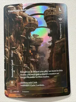 Wonders of the First-Gearheart Enclave Inner - 256/401 - Formless Foil-Uncommon - Image 1