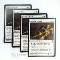 Sunspear Shikari x4 Playset 4x MTG Magic the Gathering Scars of Mirrodin SOM - Image 1