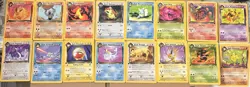 16 Vintage POKEMON Cards TEAM ROCKET 1st Edition ALL "DARK" - VG++ to NEAR MINT! - Image 1