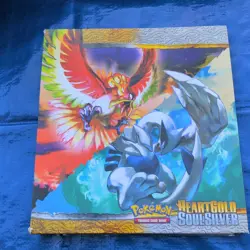 Pokemon Heartgold Soulsilver 3-Ring Binder. Lugia & Ho-Oh/ pokemon cards bundle - Image 1