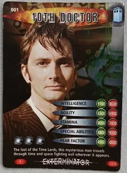 Doctor Who: Battles in Time card: Exterminator 001: 10th Doctor - Image 1