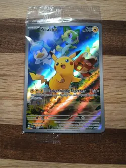 SEALED! Pikachu 027 Sv: Scarlet & Violet Promo Cards Holo - Image 1