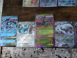 Pokemon Japanese Ninja Spinner Lot 22 Full Art Card EX Ampharos Froakie Greninja - Image 4