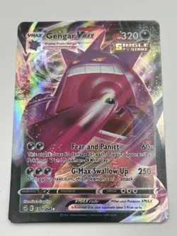 Pokemon Gengar VMAX TCG Fusion Strike Card 157/264 NM - Image 2