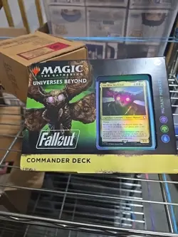 MTG Universes Beyond: Fallout Mutant Menace Commander Deck Sealed - Image 1
