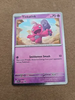 Tinkatink - 025 (Cosmo Holofoil) 025 Sv: Scarlet & Violet Promo Cards Holo - Image 1