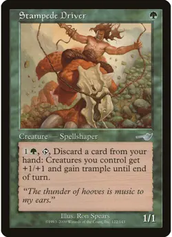Stampede Driver 122 MTG NM - Nemesis - Image 1