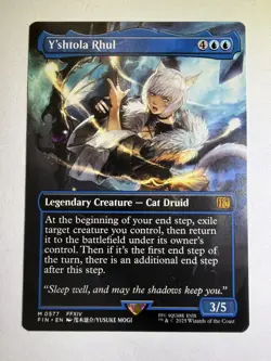 Yshtola Rhul Borderless 577 MTG Magic The Gathering Final Fantasy NON-FOIL - Image 1