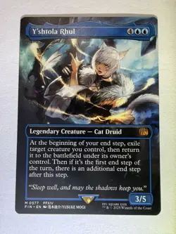 Yshtola Rhul Borderless 577 MTG Magic The Gathering Final Fantasy NON-FOIL - Image 2