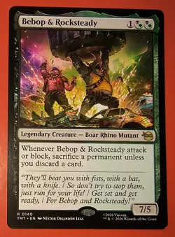 MTG, BEBOP & ROCKSTEADY 0140, RARE, NM, TMT, REGULAR FINISH, UNPLAYED - Image 1
