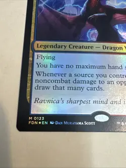 Niv-Mizzet Visionary Foil Magic: Foundations FDN #0123 - Image 2