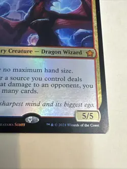 Niv-Mizzet Visionary Foil Magic: Foundations FDN #0123 - Image 3