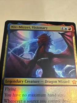 Niv-Mizzet Visionary Foil Magic: Foundations FDN #0123 - Image 4