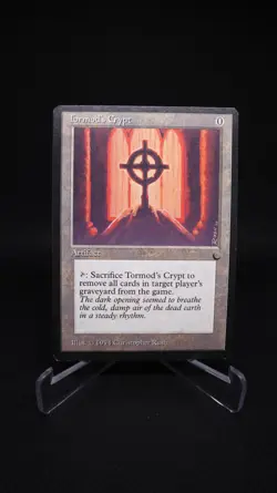MTG Tormod's Crypt The Dark NM - Image 1