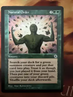 MTG Natural Order Portal Regular MP/LP - Image 1