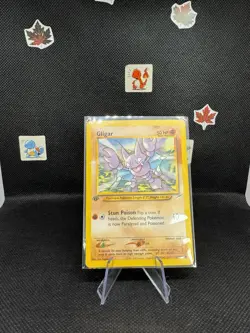 Gligar 67/105 Common Neo Destiny Pokemon 1st Edition - Image 1