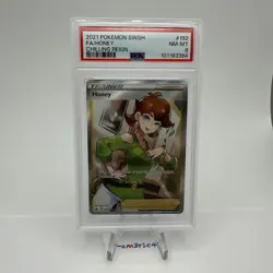 PSA 8 Honey Full Art Trainer 192/198 – 2021 Pokemon Chilling Reign Mint - Image 2