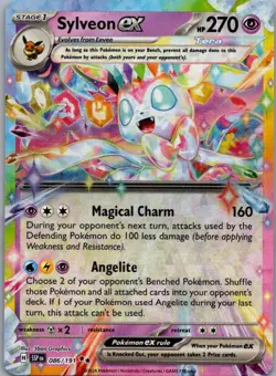 Sylveon ex 086/191 Double Rare Surging Sparks Pokemon Near Mint - Image 1