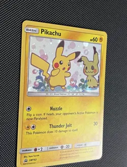 Pikachu SM162 Pokemon Sun & Moon Promo Holo 2019 - Image 3