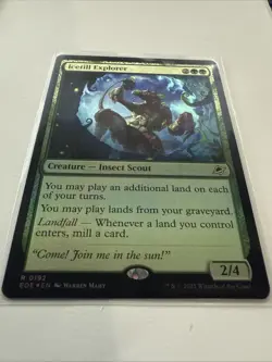 MTG Icetill Explorer 0192 (FOIL) Edge of Eternities Rare NM - Image 2