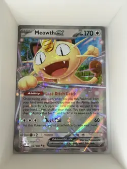 Meowth ex 062/088 Double Rare Perfect Order Pokemon Near Mint - Image 1