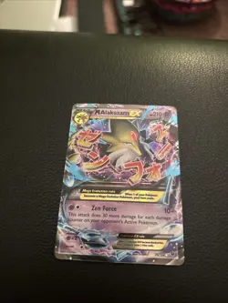 Pokemon TCG M Alakazam EX Ultra Rare Fates Collide 26/124 - Image 1