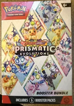 Pokemon TCG Scarlet & Violet - Prismatic Evolutions Booster Bundle New & Sealed - Image 1