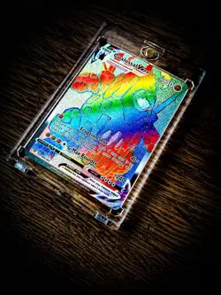 Pokemon Coalossal VMAX 189/185 Rainbow Secret Rare Full Art Holo Vivid Voltage - Image 2