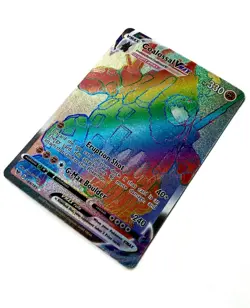 Pokemon Coalossal VMAX 189/185 Rainbow Secret Rare Full Art Holo Vivid Voltage - Image 5