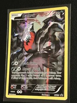 🌟 POKEMON UNGRADED DARKRAI - XY114 HOLO BLACK STAR PROMO NM - Image 3