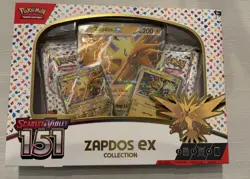 Pokemon Scarlet & Voilet 151 Zapdos Ex Collection Box - Sealed - Image 1