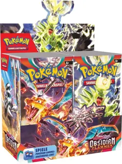 Pokemon Scarlet & Violet Obsidian Flames 36 Booster Display (DE) - New Sealed - Image 1